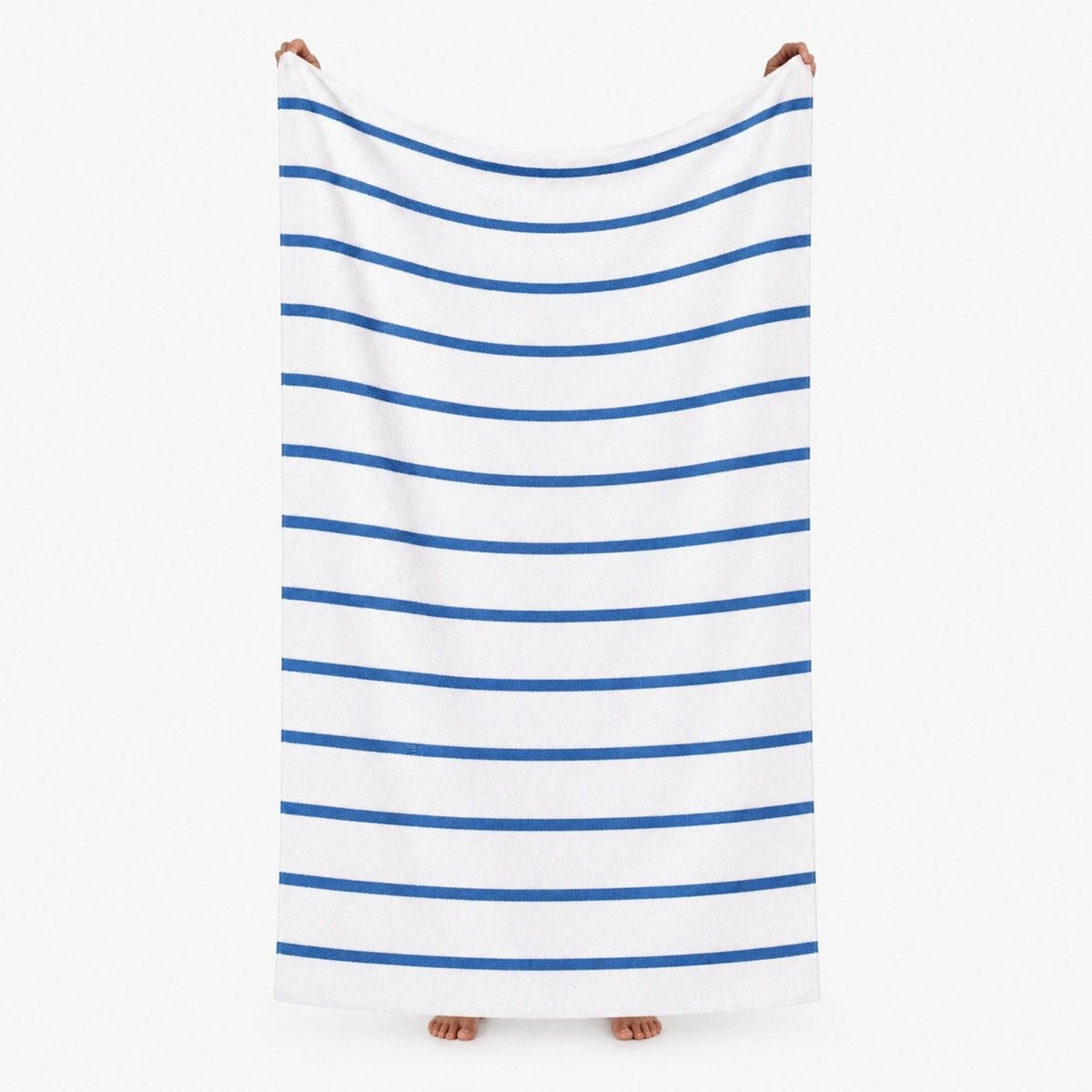 Omgoods - Grote Badhanddoek 100 x 180 cm, 100% Katoen, Ideaal voor Strand en Zwembad