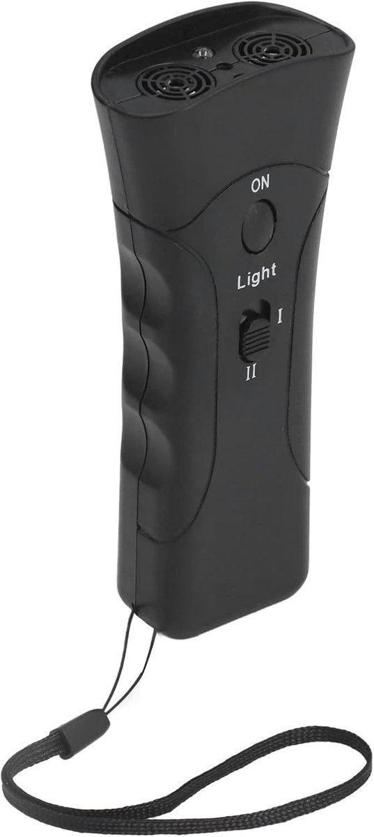 Dog Chaser, LED Ultrasone ergonomisch handvat Dog Training Portable Dog Trainer Training Tool voor thuis- en buitenactiviteiten