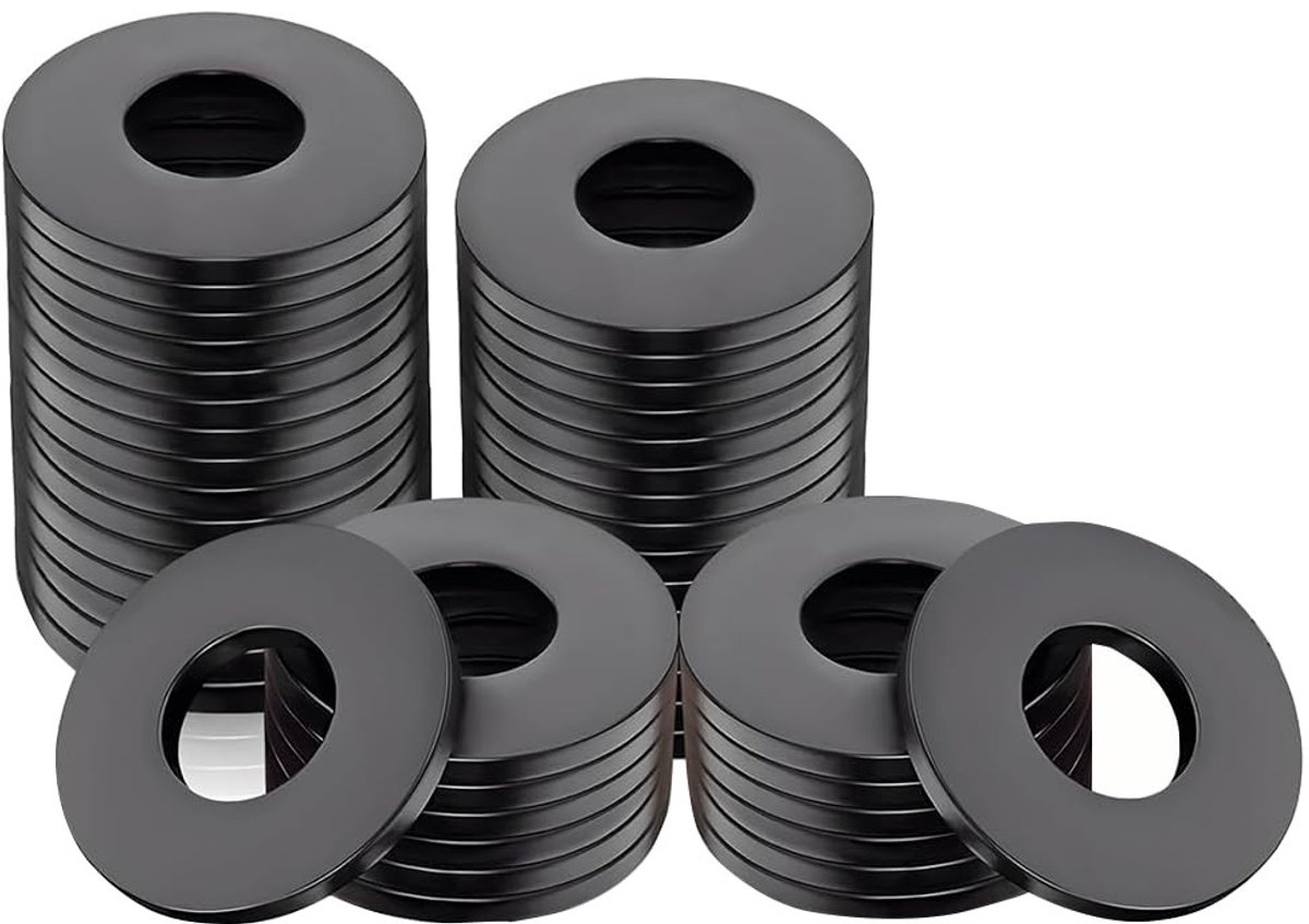 Afdichtingsringen M8 set van 50 stuks, nitrilrubber sluitringen 16 x 1,5 mm, waterdicht en geschikt voor sanitair, buizen en machines
