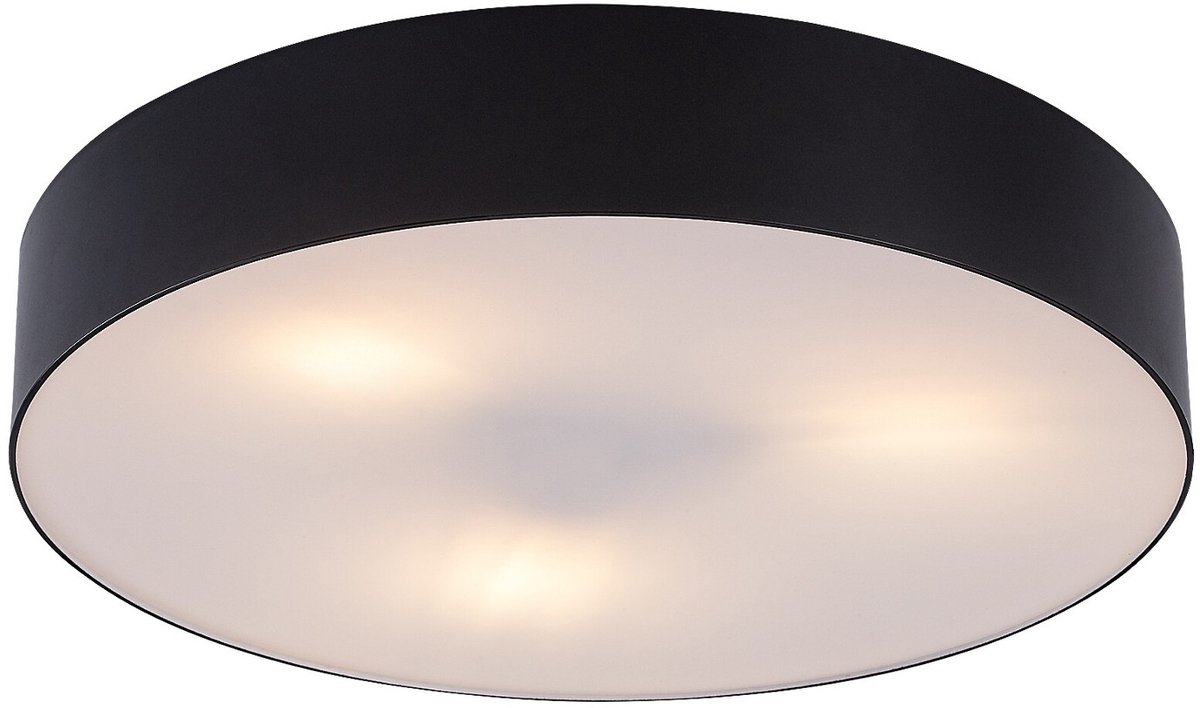 Rabalux Dolen - Plafondlamp voor buiten - 3x E27 - max. 9 W, IP43 - Zwart