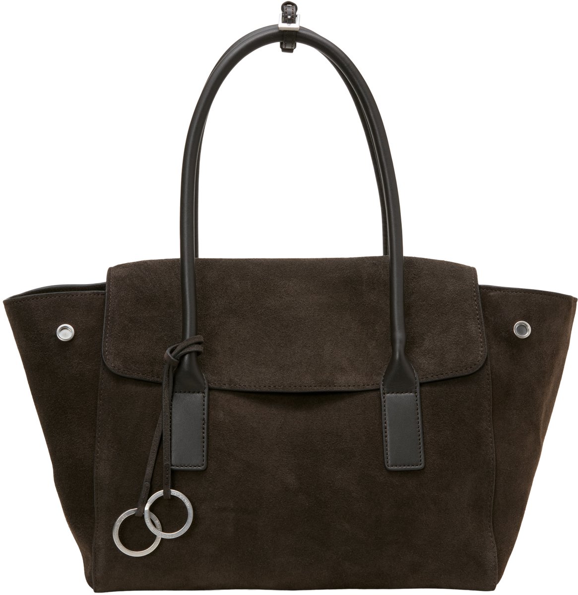 Marc O'Polo shopper schoudertas Gaby Shopper Burnt Coffee donkerbruin