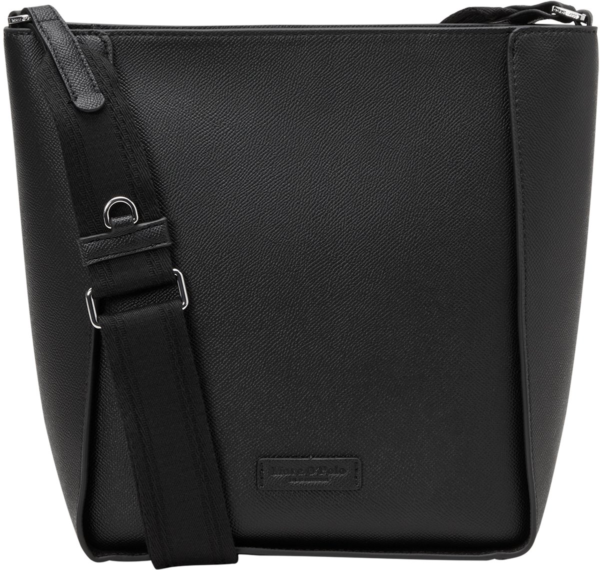 Marc O'Polo schoudertas Vida Hobo Bag Black zwart