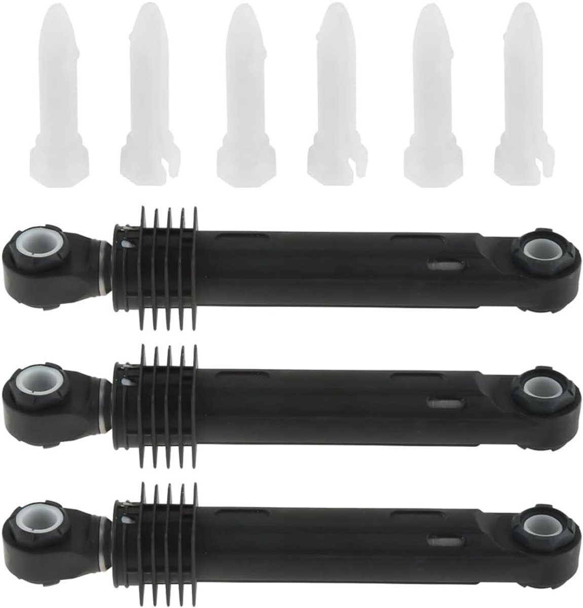 3-Pack Vibration Dempers met Montagepinnen voor LG Wasmachines - 100N Demper, Onderdeel 383EER3001G, 4901ER2003A, 383EER3001F, 383EER3001H, 383EER3001J