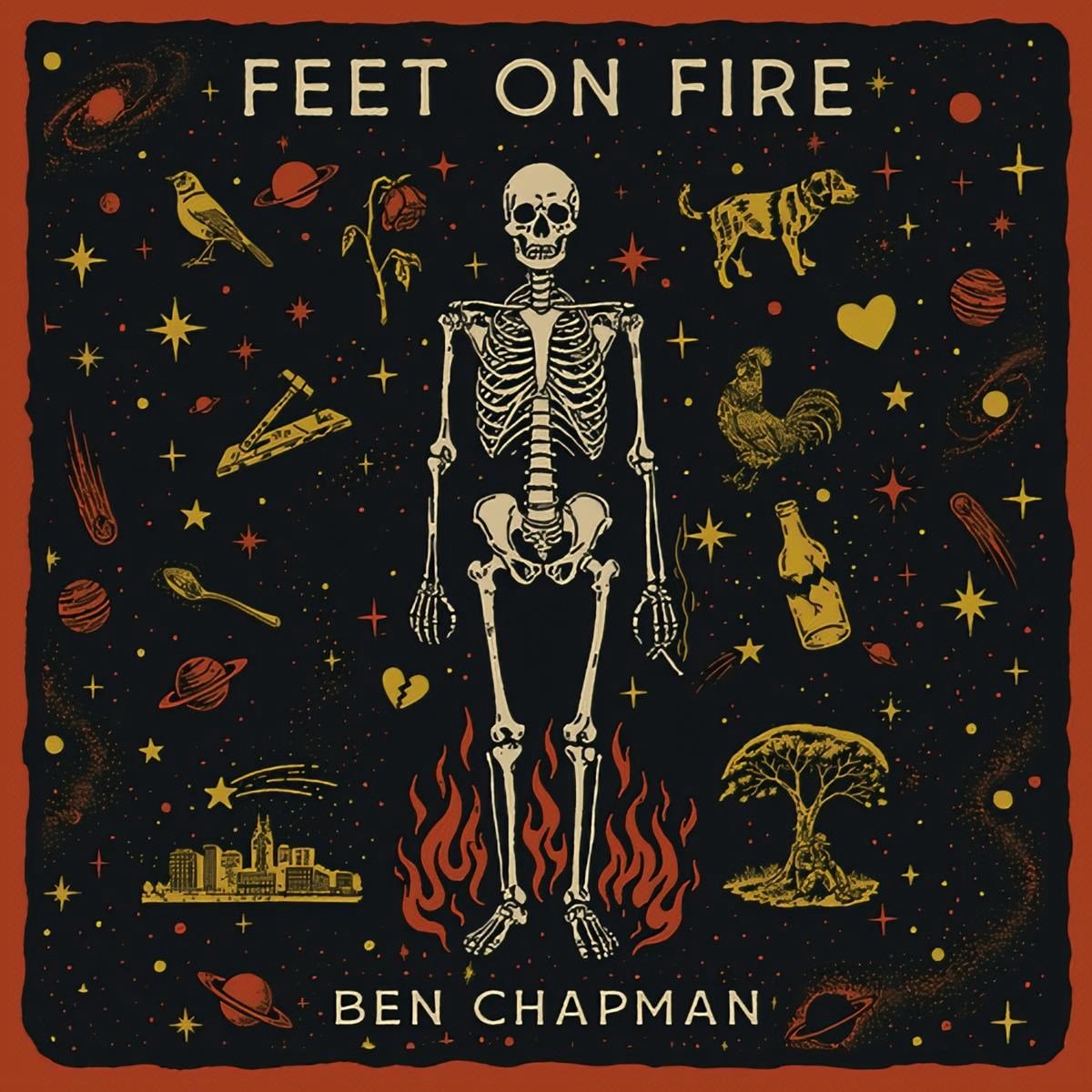 Ben Chapman - Feet On Fire (LP)