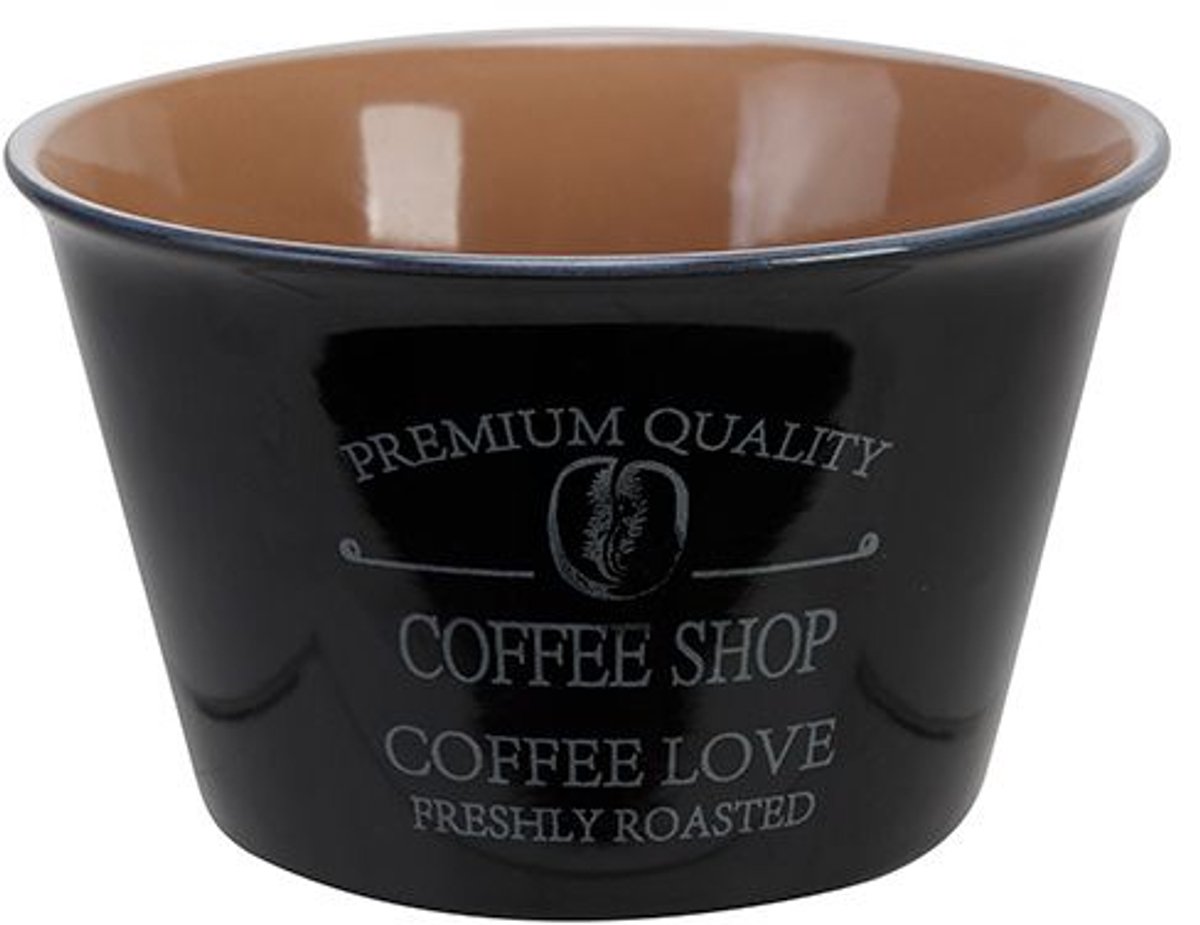 Desayuno Bowl 50cl D13xh7,8cm Black