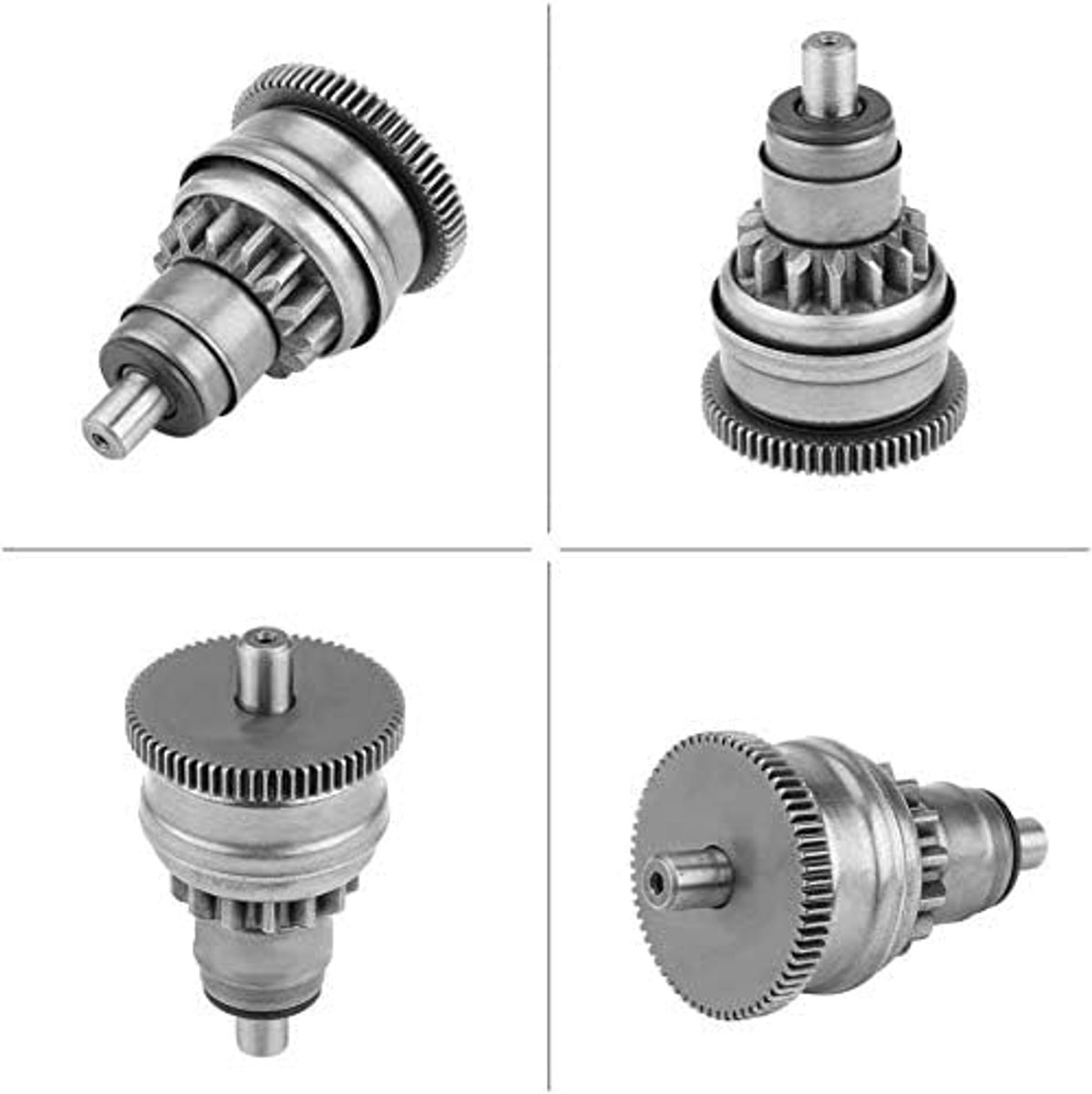 Koppelingsassemblage, Startmotor Koppelingsversnellingsassemblage voor GY6 49cc 50cc 139QMB Scooters Bromfietsen ATV
