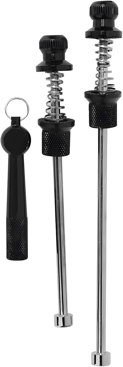 Release Spies, Anti-diefstal Secure Lock Spiesjes Set Aluminium Wielvergrendeling Veiligheidsspies voor Mountainbike Racefiets