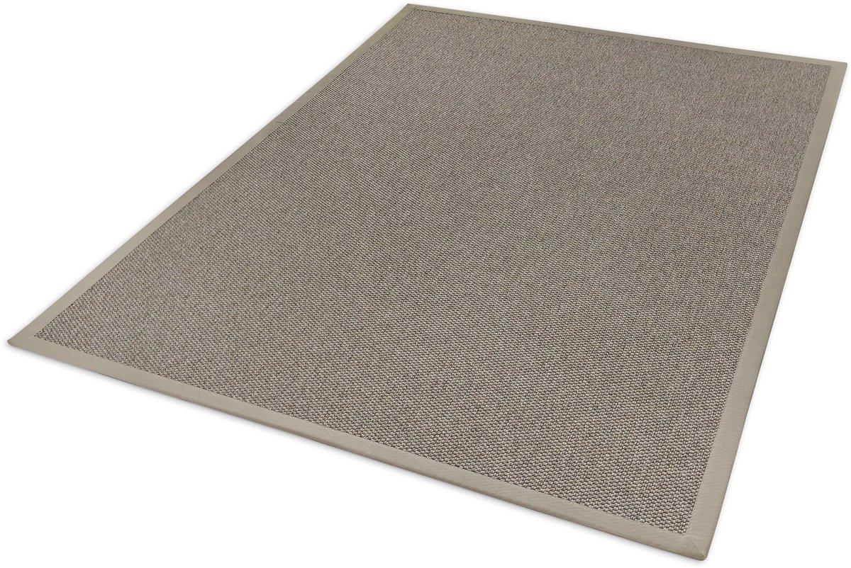 Vloerkleed Naturana Panama S2 nachtzwart 133x190cm