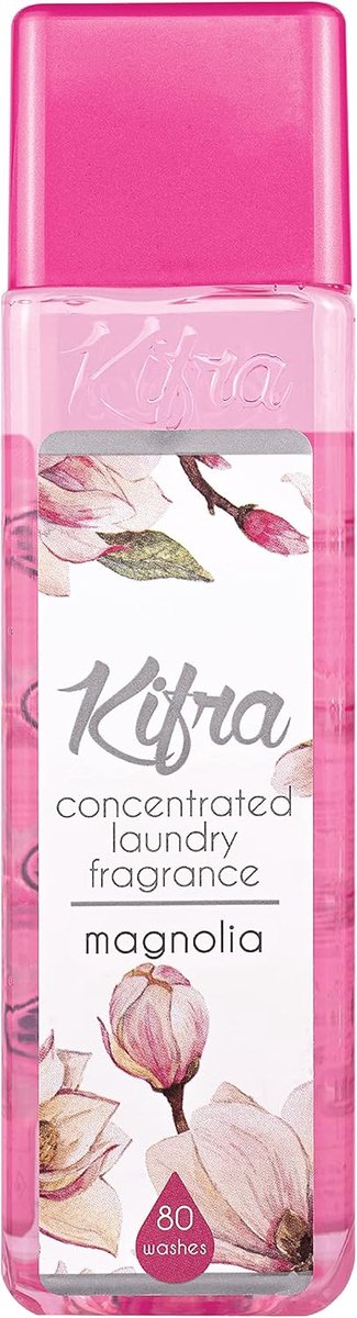 SnelShoppen - KIFRA MAGNOLIA Geconcentreerde Wasgeur 200ml voor 80 Wasbeurten, Intense geur, Eenvoudig in gebruik, Ideaal voor al uw wasgoed