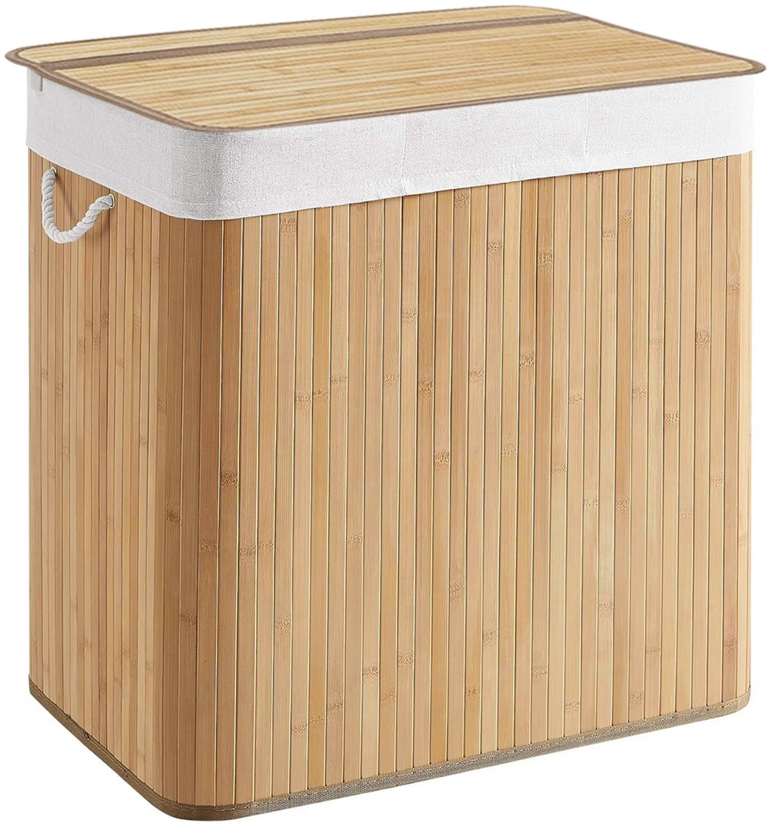 Wasmand / waszak FALSTER XXL B bamboe hjh LIVING