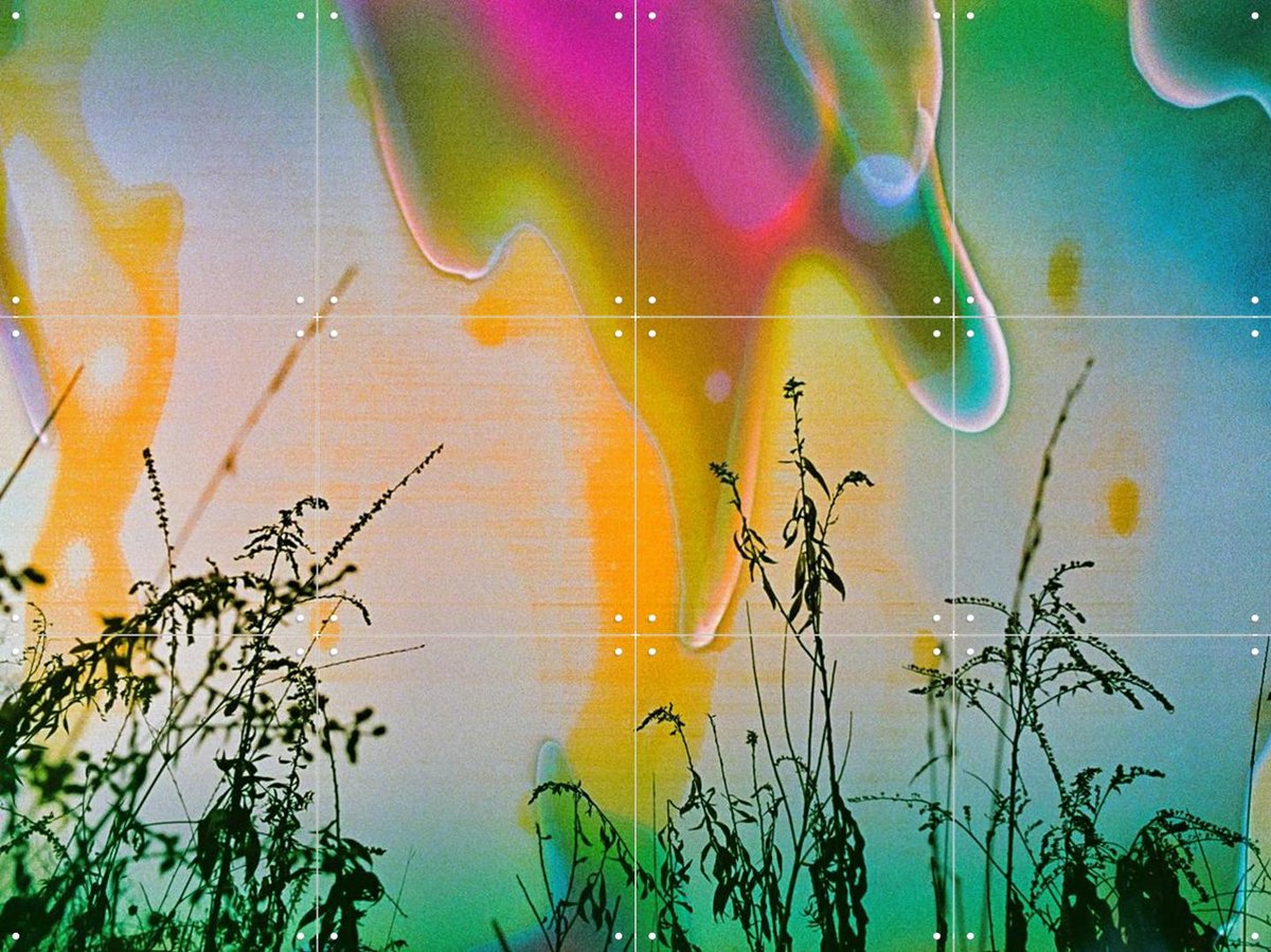 IXXI Resilience, Amber Lauder - 80 x 60 cm - Gratis ophangtool - Grote wanddecoratie en posters - Gemengde Technieken, Geometrische Kunst, Speels