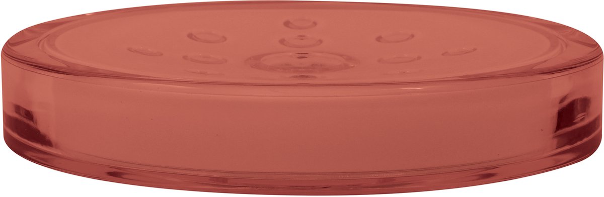 MSV Manihi Zeephouder Terracotta – Plastic Zeepbakje voor Badkamer met Drainagefunctie – Zeepschaal voor Wastafel en Douche