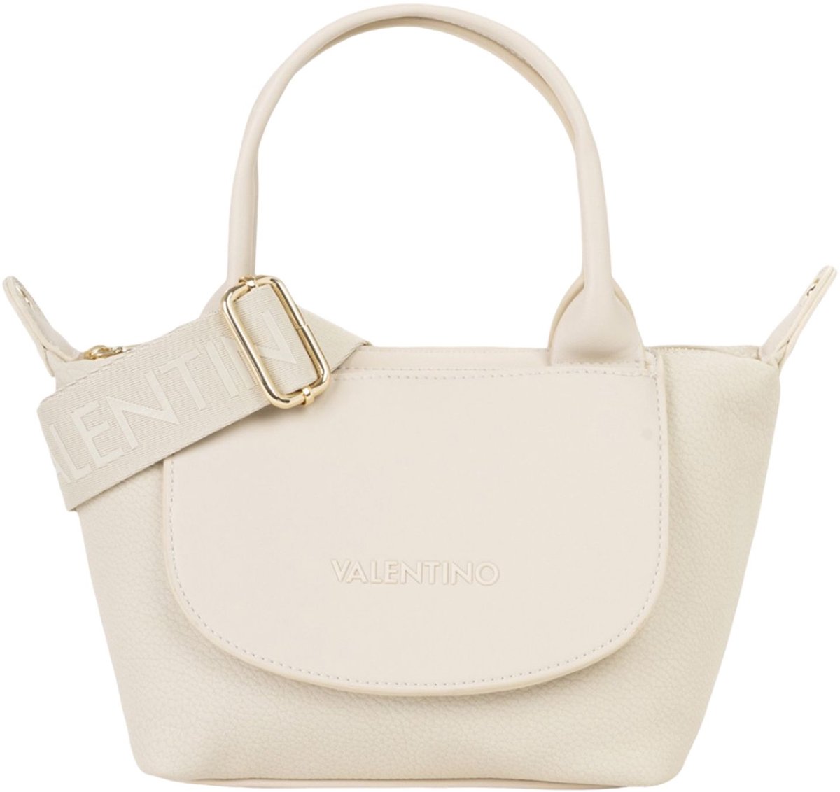 VALENTINO handtas schoudertas Snowfall Hand Bag Ecru crème