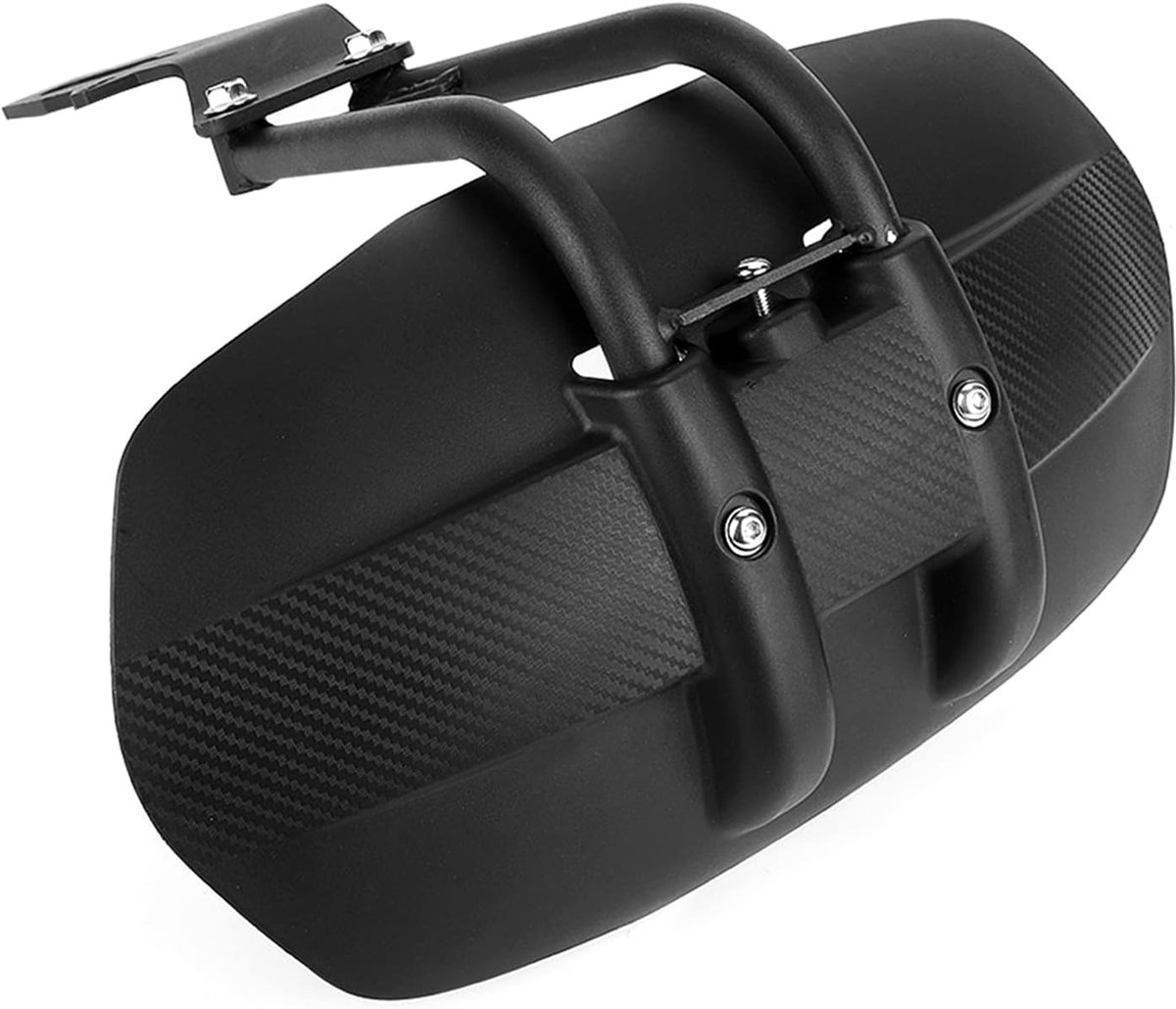 Motorfiets Spatbord Gemodificeerde Regenplank Achterklep Achterspatbord Beschermer Spatbord Zwart Spatbord voor Convexe Platte Achtervork 12-18 Inch Banden en