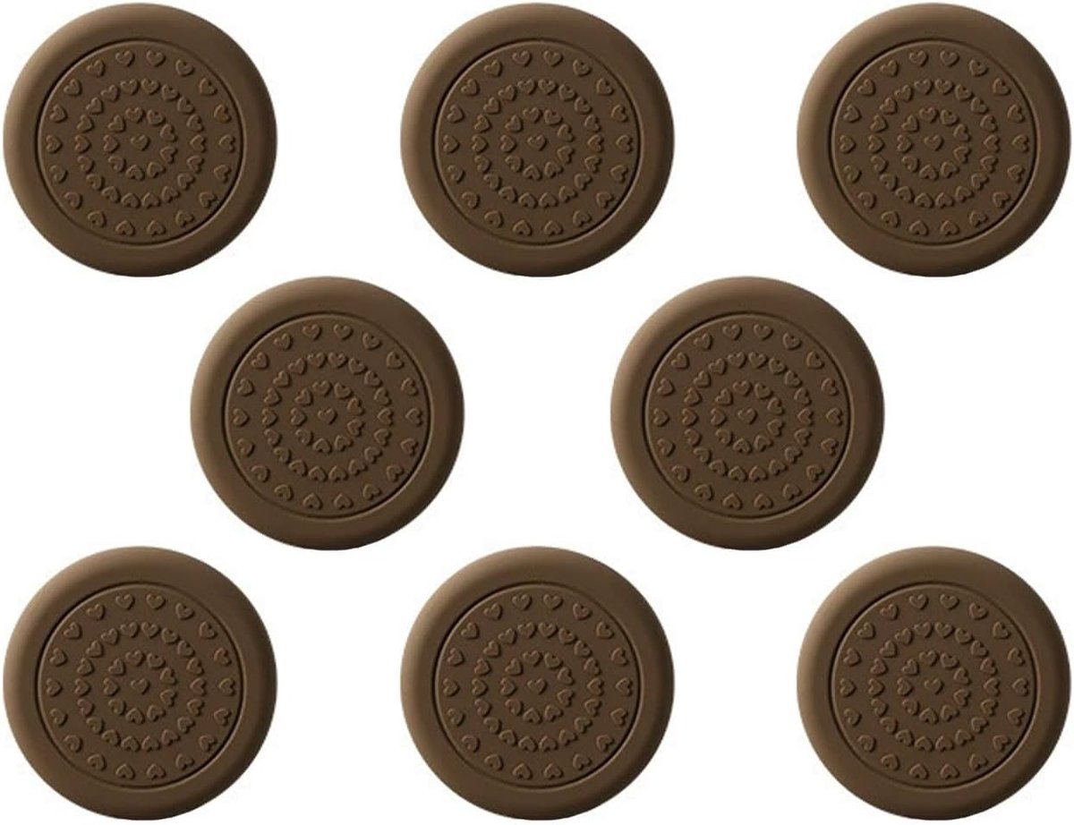8 stuks rubberen voetjes, zelfklevend, siliconen antislip snijplank, voeten, rubberen voeten, waterdicht, geluidsabsorberend, antislip stabilisatiepads, voor snijplanken, tafels, stoelen
