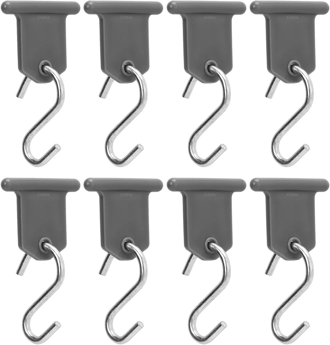 8 Pack RV Luifel Haak Luifel Haken S Vormige RV Party Luifel Licht Houder Ondersteuning voor Party Camping Tent