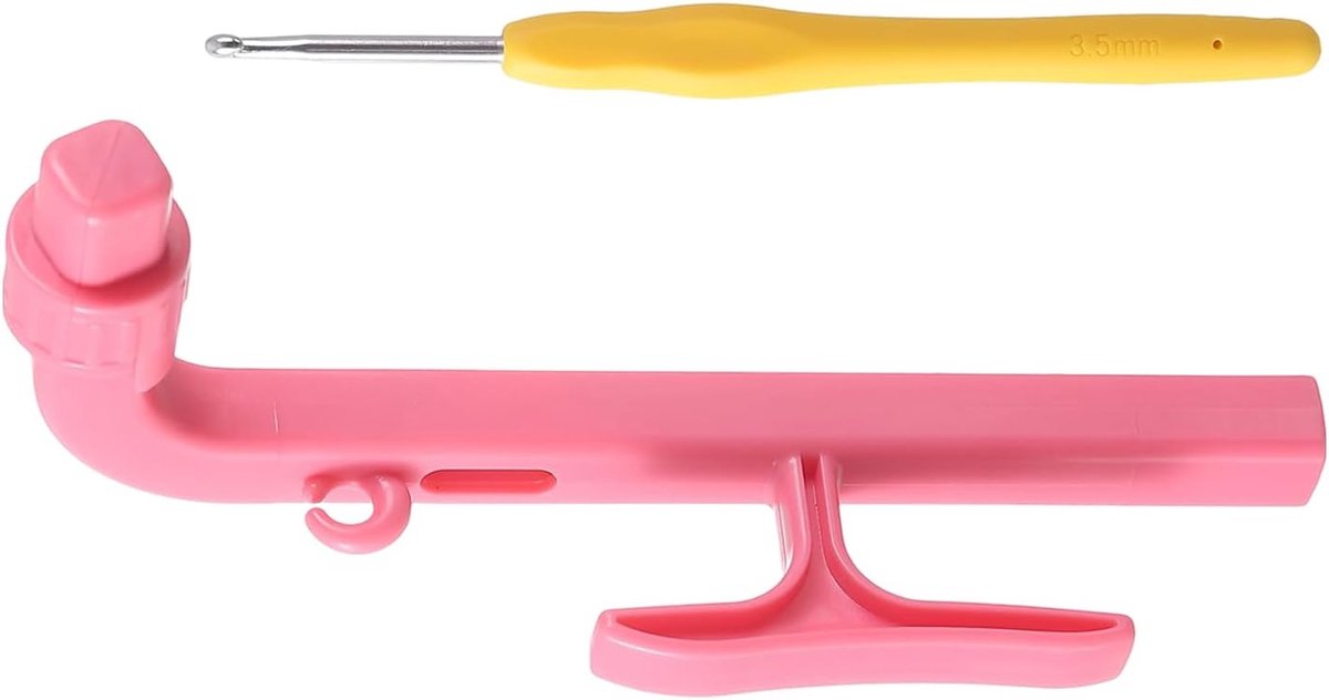 Haakhulp Comfort Grip Support – ergonomisch, voor handstempelen, haken, ideaal voor beginners, hobbykunstenaars, doe-het-zelfprojecten