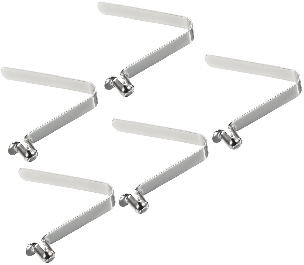 10,5 x 7,5 mm kajakpeddel, 5 stuks stang drukknop veerclip stalen kabelknop vergrendeling enkele buis voor camping tent tent stang