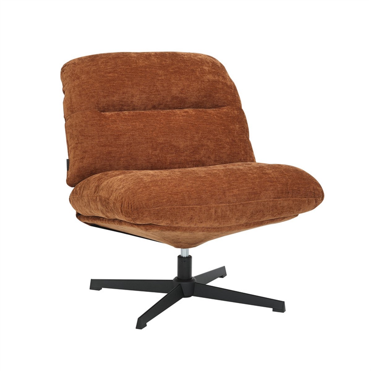 Bronx71® Fauteuil Sara draaibaar velvet oker