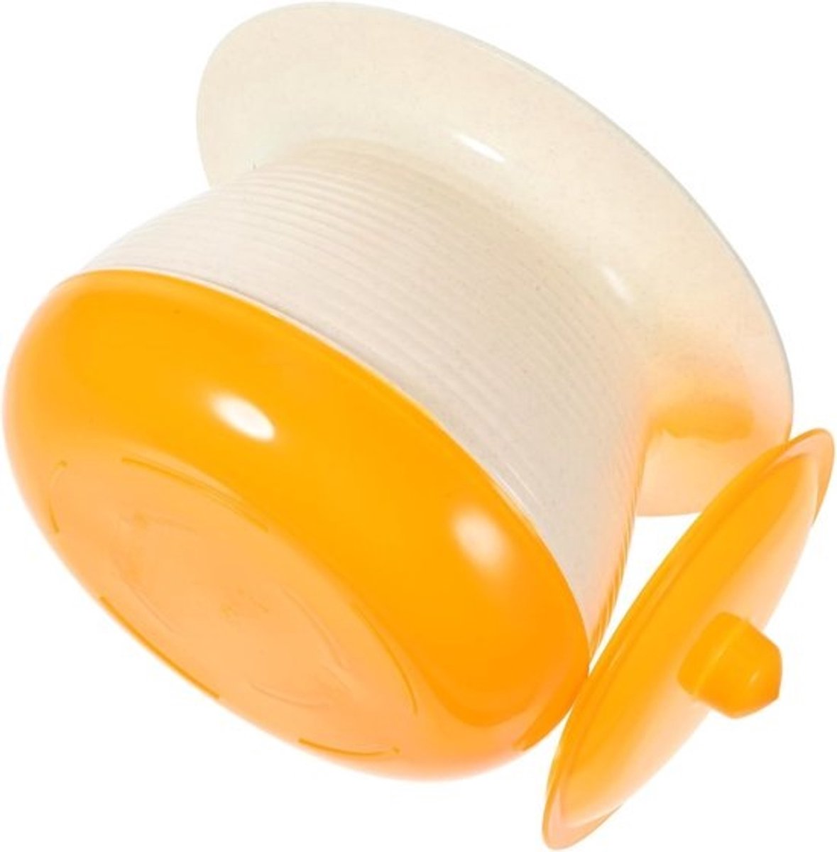Urinoirpot - Kwispedoor - Thuiszorg - Met deksel - 20.5 x 20.5 x 13.5 cm - Willekeurig