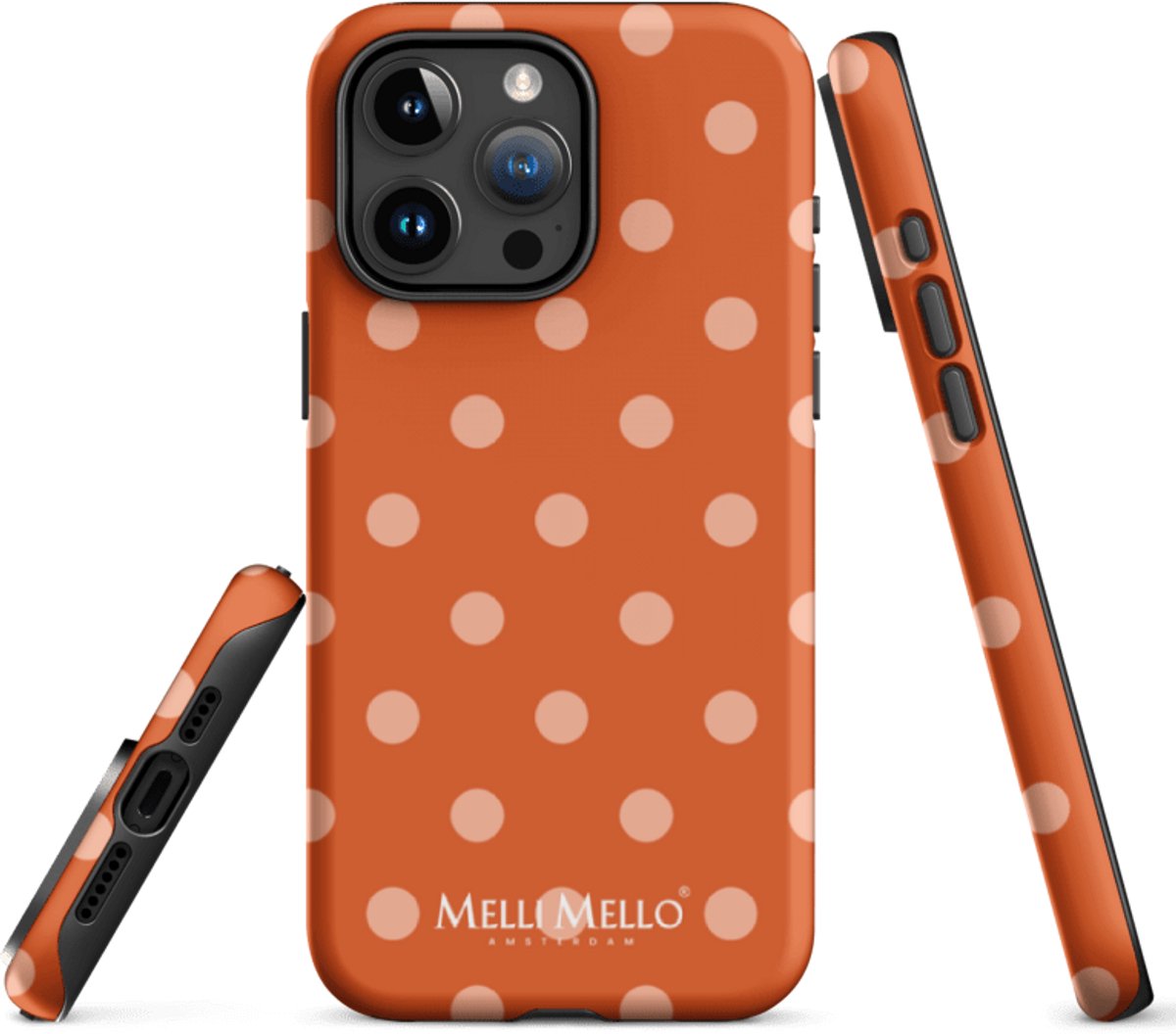 Melli Mello Telefoonhoesje Royal Dots (Tough Case) - Apple iPhone 15 Pro Max