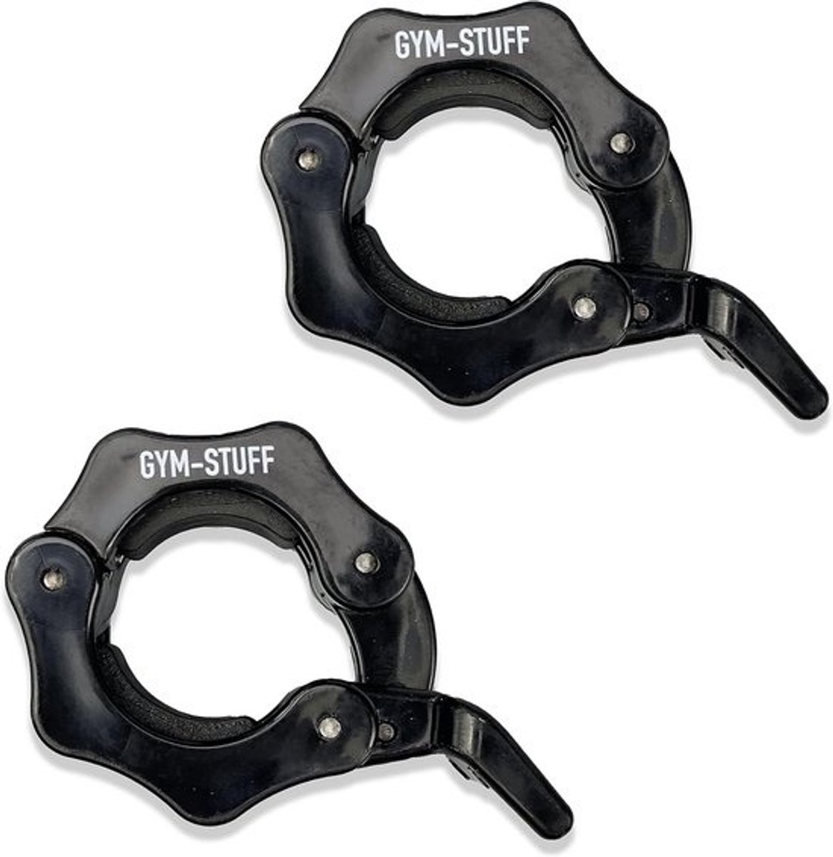 Olympische Halterclips 2 inch (50mm) of 1 inch (25mm) - Snelsluit Klemkragen voor Gewichtheffen