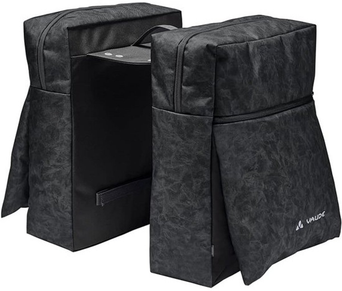 Dubbele achtertas voor fiets - Waterdicht en reflecterend met 48 liter inhoud