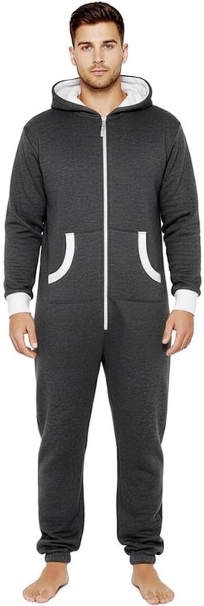Comfortabele Unisex Onesie Pyjama voor Volwassenen - Eendelig Jumpsuit Nachtkleding