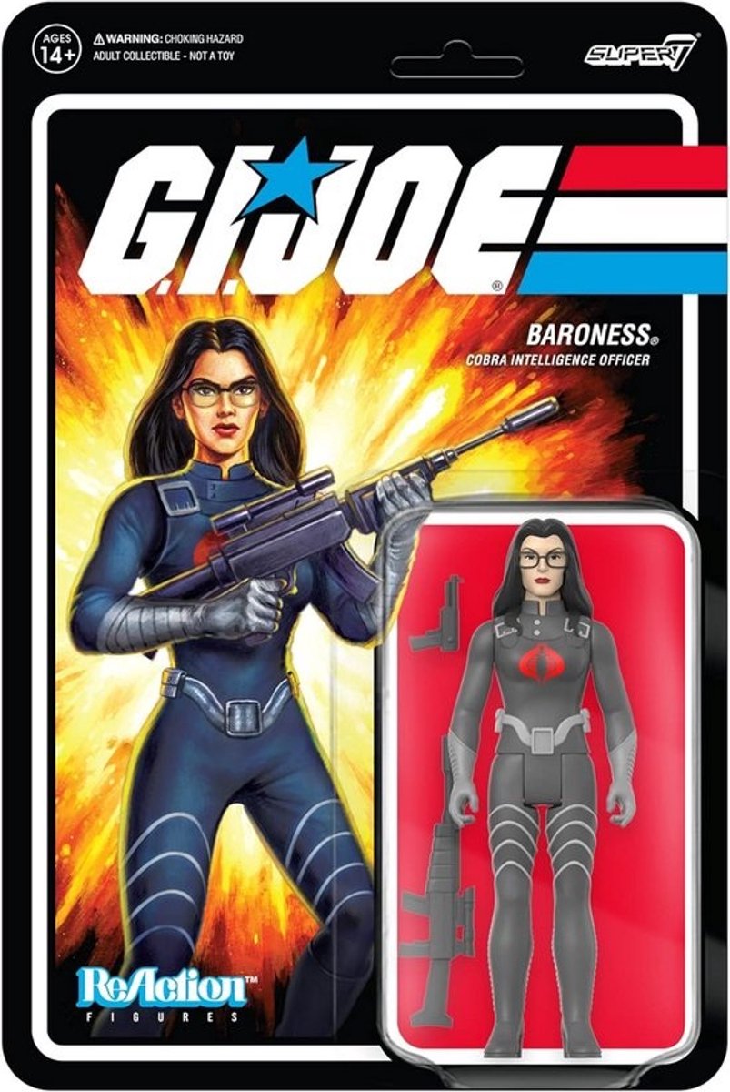 Actiefiguur Barones V2 GI Joe Reactie Speelgoed Multicolor