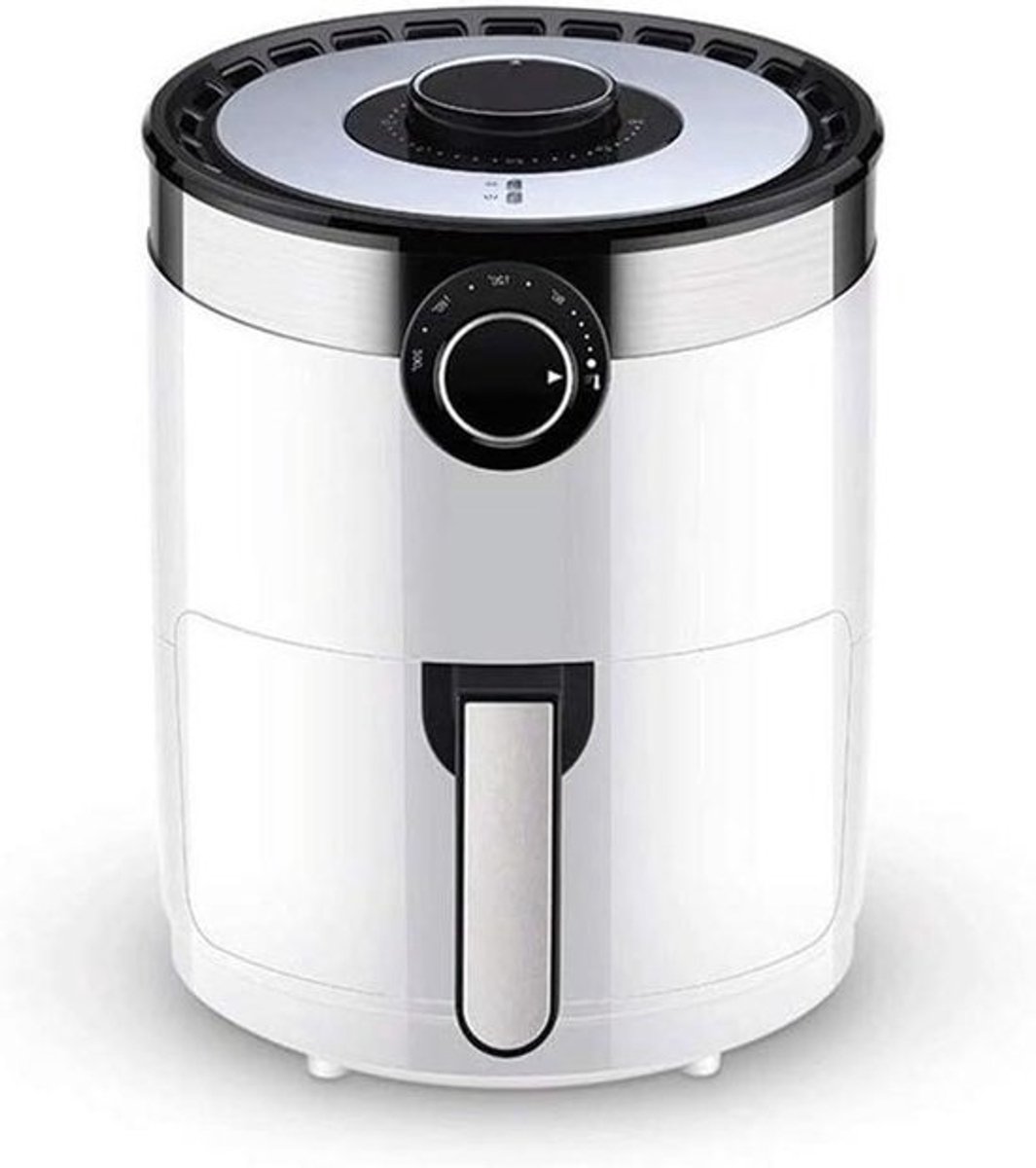 Airfryer - Hete Lucht Oven - Gezond Koken - Vortx Technologie - 3.5 Liter - Rood