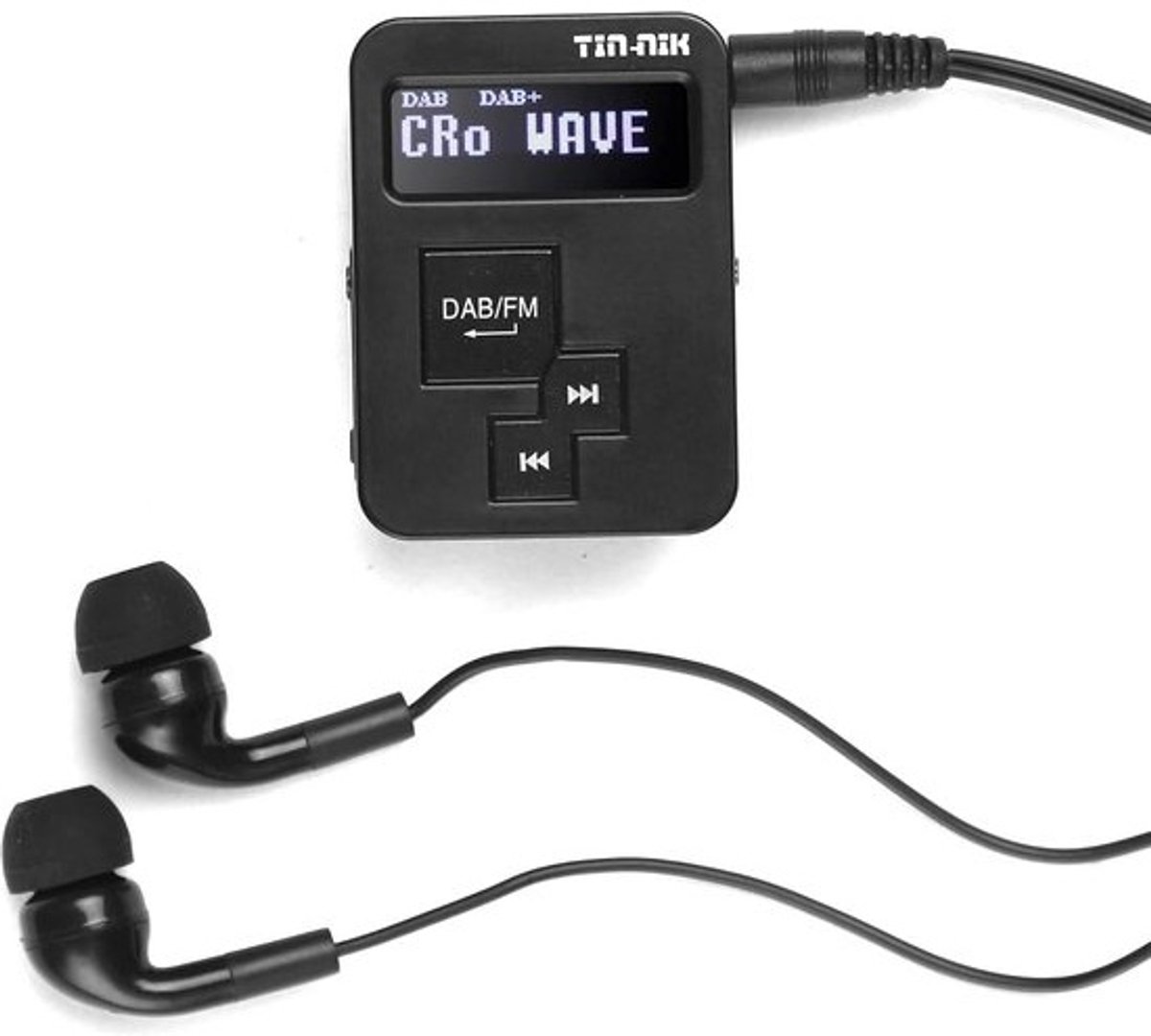 Draagbare DAB+/FM Digital Radio - Compacte Pocket Radio met Langdurige Batterij, Handige Clip en Stereo Headphones - Ideaal voor Sport en Buitenactiviteiten
