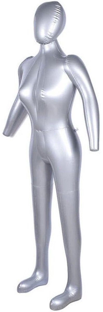 Opblaasbaar Model - Kleding Display - Kleding Presenteren - Realistische Kenmerken - 165cm Hoog - N.v.t.