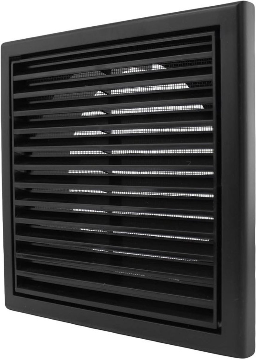 Ronde Ventilatie Rooster met Insectengaas voor Wand en Plafond 100mm