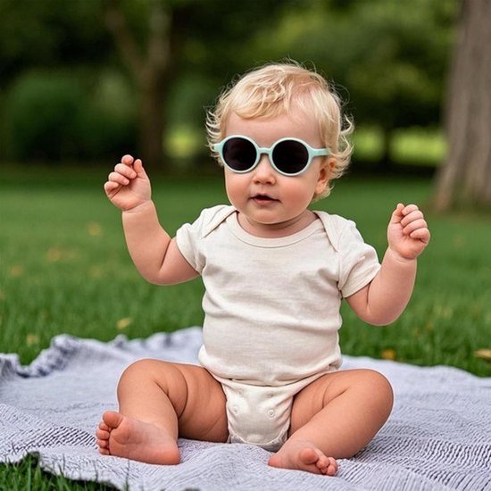 Gepolariseerde Baby Zonnebril met UV400 Bescherming en Verstelbare Band voor 0-36 Maanden — afbeelding 3