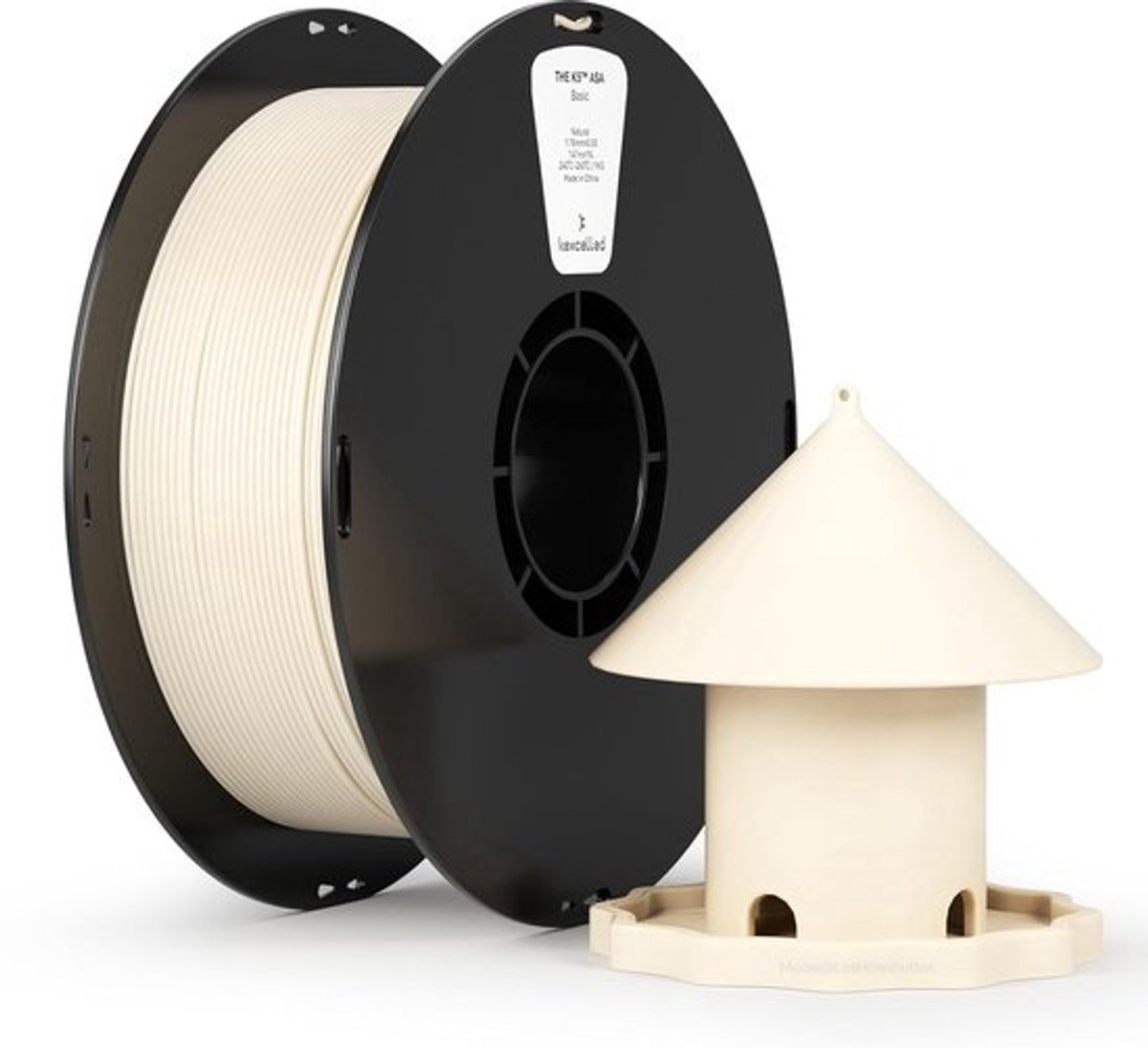3D Printer Filament - ASA Draad - Buitenonderdelen Printen - Weerbestendig Anti-UV - 175mm 1kg - Natuurlijk