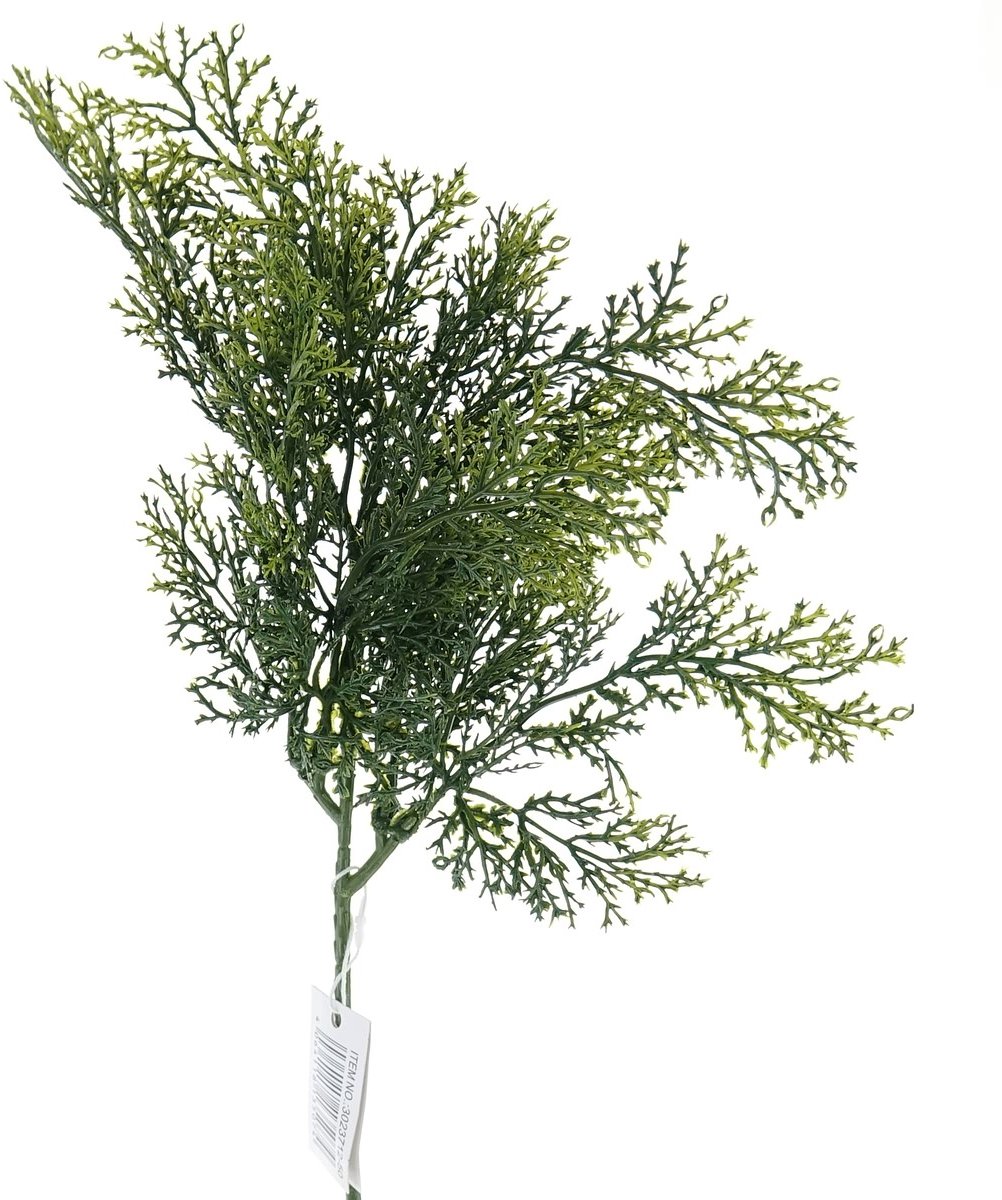 Gasper Cipressentak Groen 42 cm - Kunstplanten