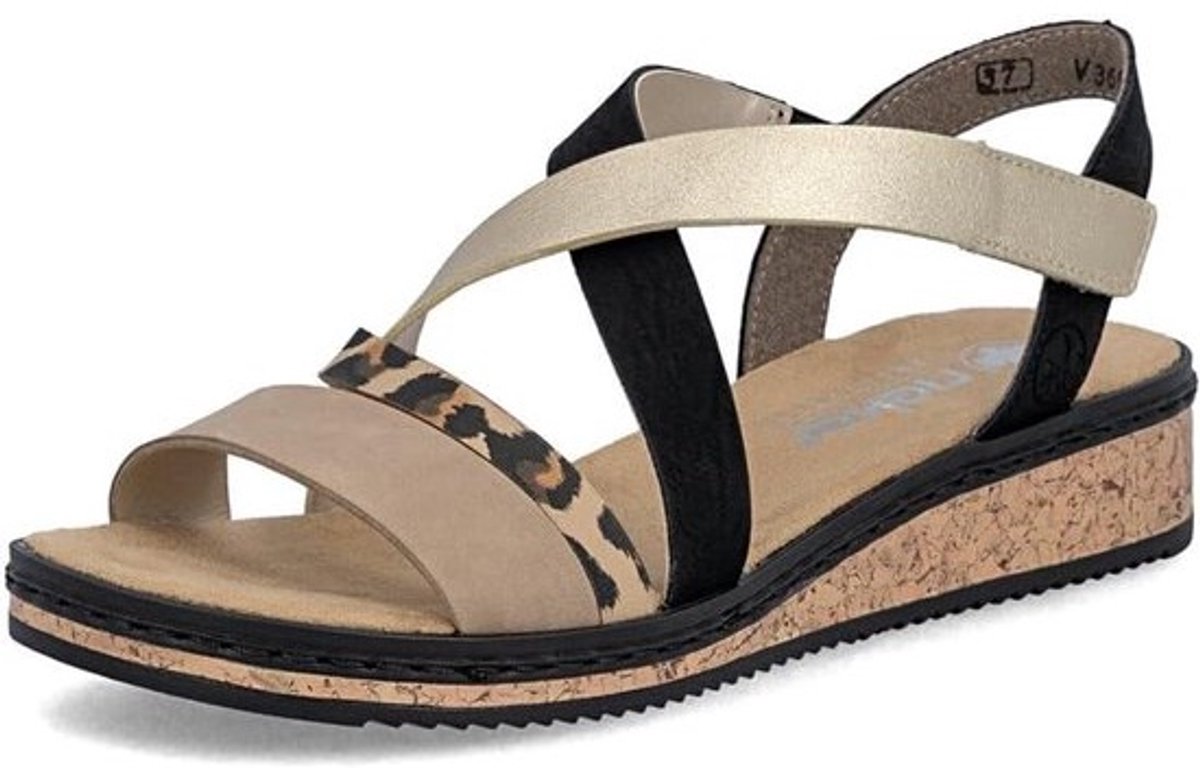 Dames Sandalen - Zomerschoenen - Dagelijks Gebruik - Anti-Stress Constructie - Zwart