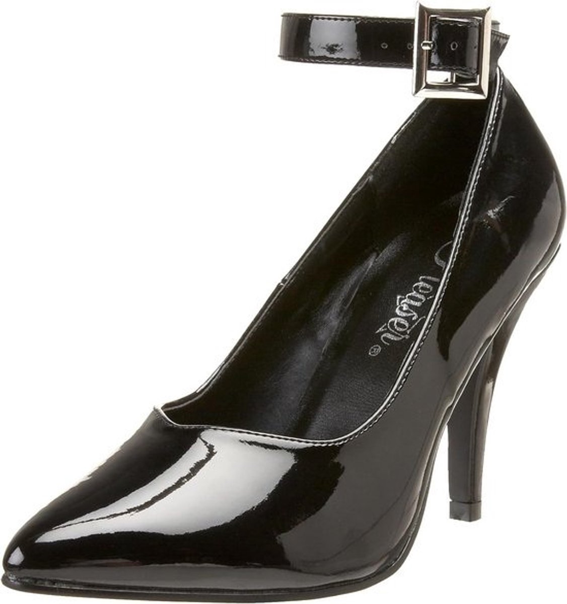 Klassieke zwarte dames pumps met hoge hak voor speciale gelegenheden