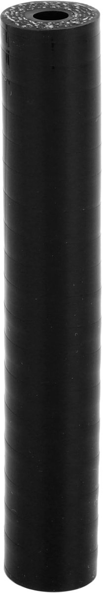 A ABSOPRO Siliconen slang, zwart, 1 stuk, 6 mm, ID 100 mm, universeel - ShopVlot