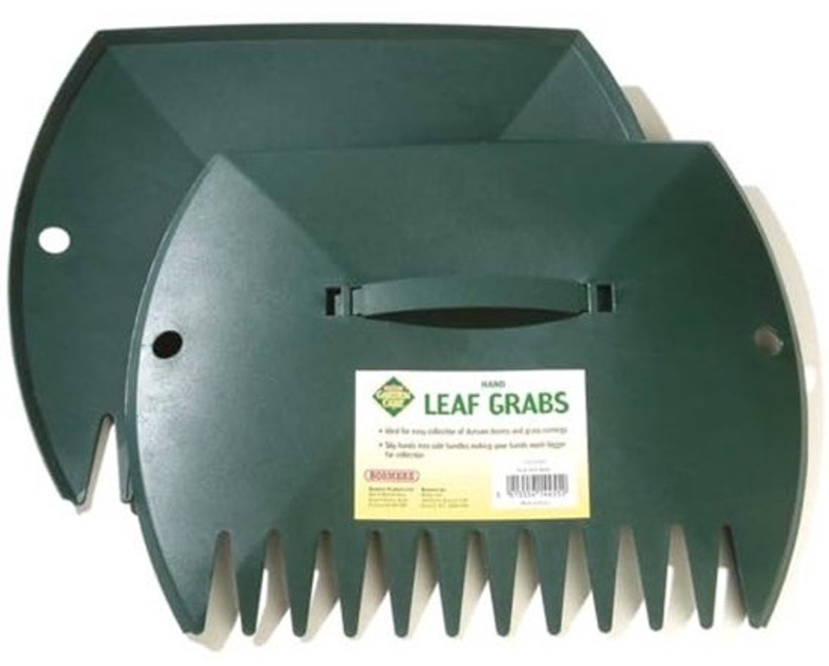 Hand Leaf Grabs voor Tuinonderhoud - Groen