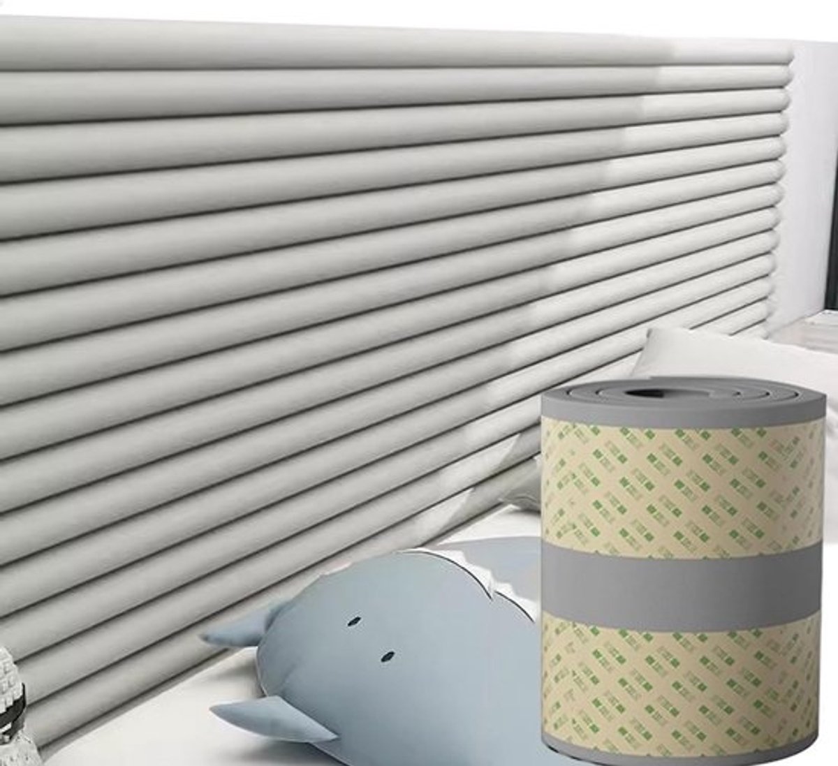Anti-botsing wandbekleding voor kinderen - Zelfklevende Schuim Veiligheidsstrip 20 cm