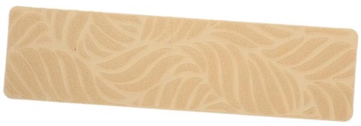 Traptredenmatten Waterabsorberend - Trapbekleding Zelfklevend - Veilig Lopen Trap - Antislip Getextureerd Oppervlak - 75 x 20 cm - Lichtgeel