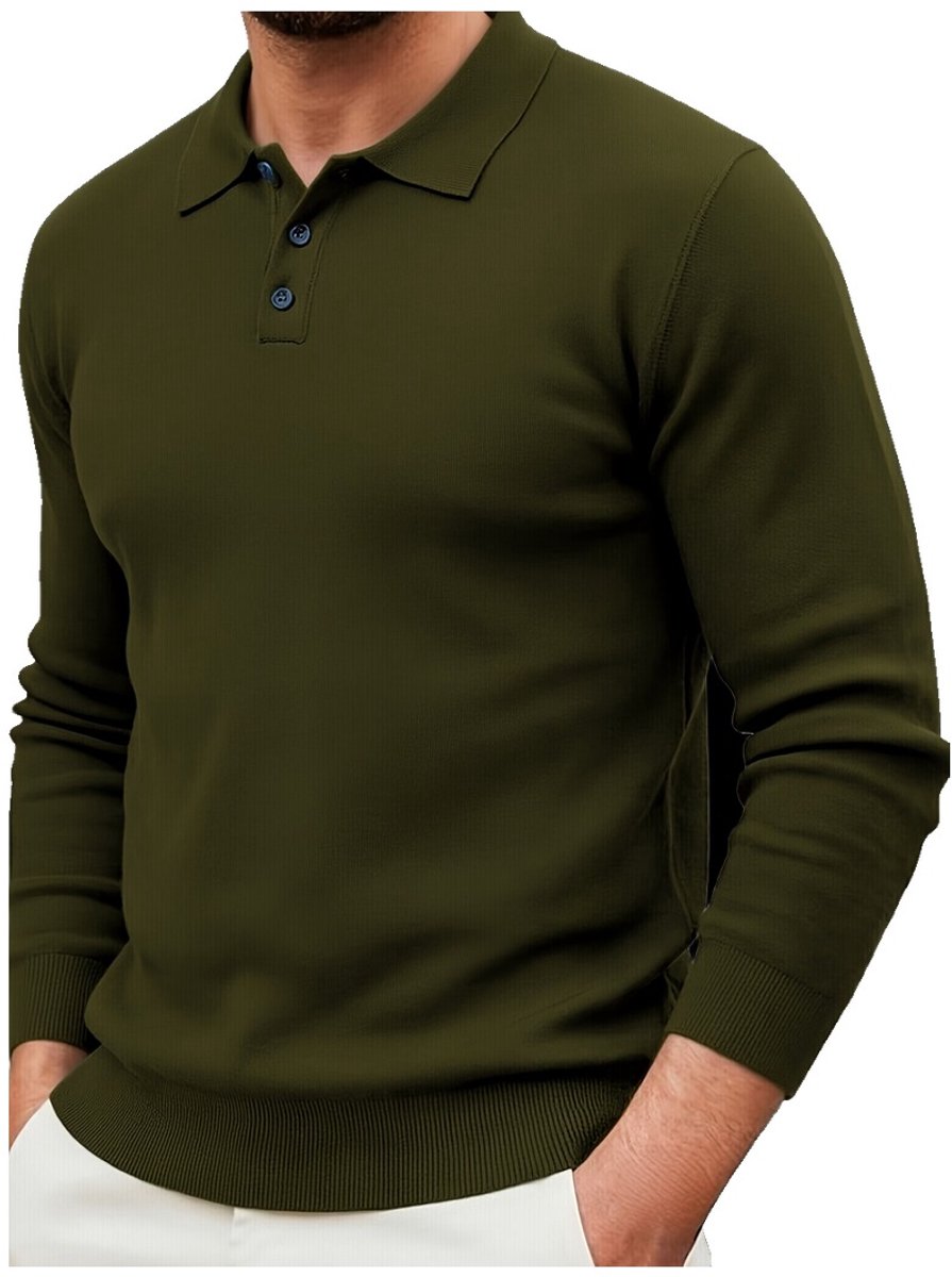 Currero Sweater Heren Sweaters Sweatshirt Hoodie Warme Trui Pullover Jumper Crewneck Vest Militair Groen