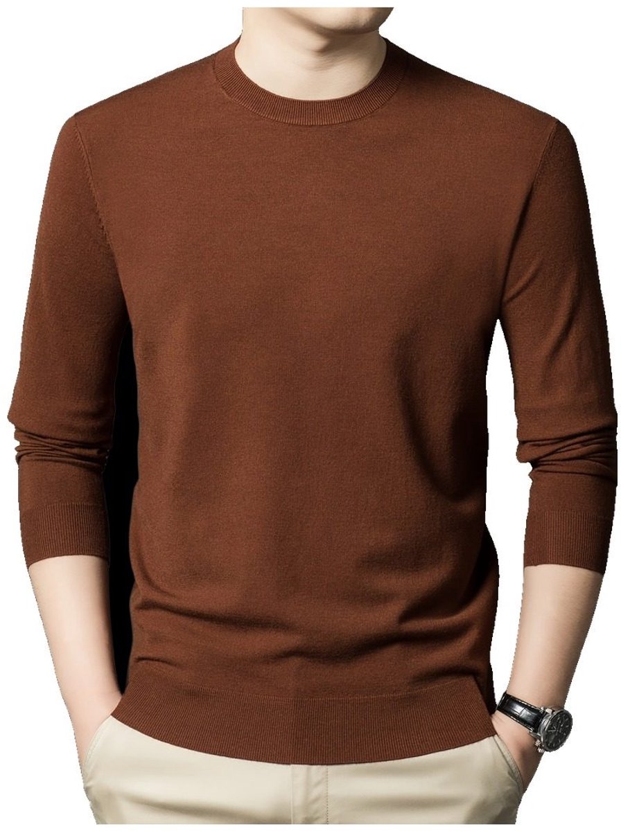 Currero Sweater Heren Sweaters Sweatshirt Hoodie Warme Trui Pullover Jumper Crewneck Vest Roest