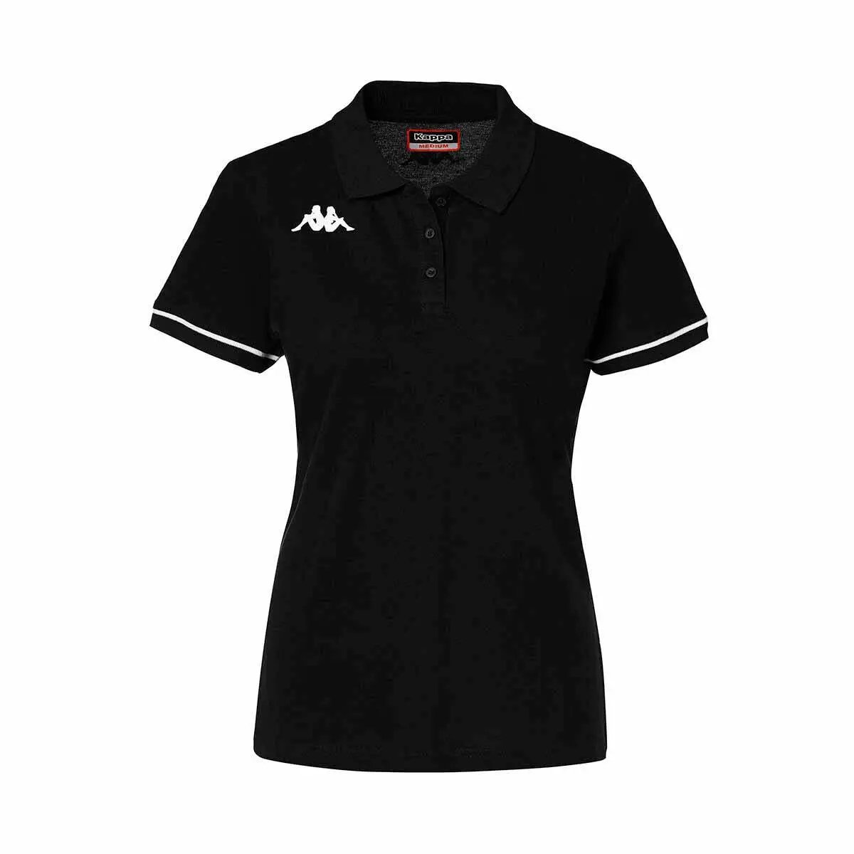 Kappa Barla Korte Mouw Poloshirt Man Zwart