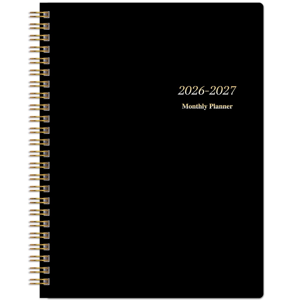 Dailygoods- Maandplanner 2026-2027 - 24 Maanden Planner - Persoonlijke Organizer - Gewoonte-tracker - Takenlijst - B5 Formaat 18 x 23 cm - Jaarkalender