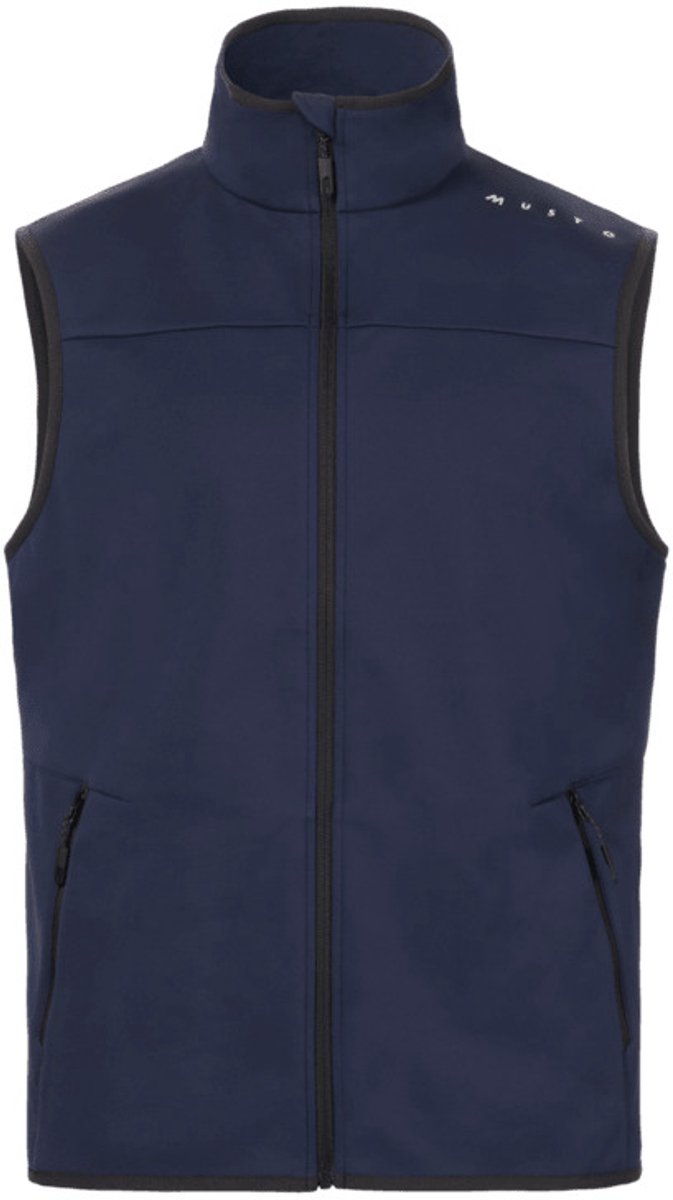 Softshell vest Musto Evo Crew Blauw