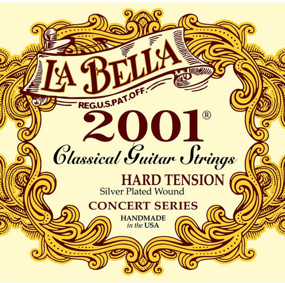 La Bella 2001H Snaren voor Klassieke Gitaar - Hoge Spanning