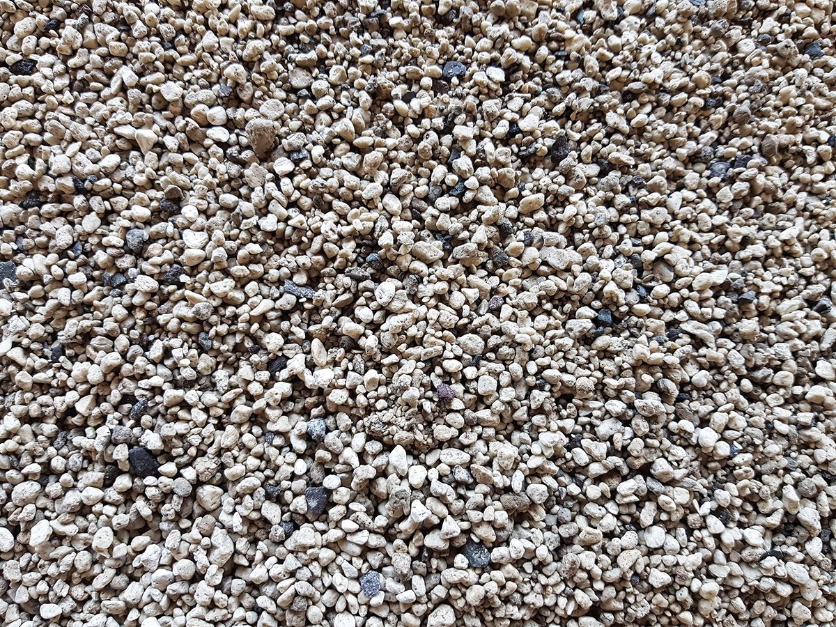 Dailygoods- Puimsteen 25 kg - Gewassen 1-4 mm - Substraat voor Cactussen/Bonsai - Tuindecoratie - Natuursteenproducten - Handige Zakjes - Plantgranulaat