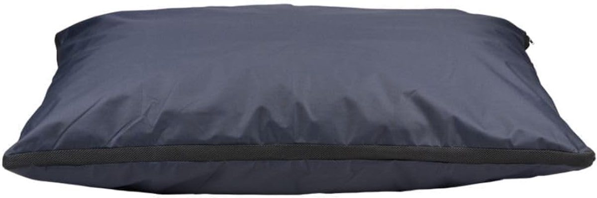 maxxpro Hondenmand, hondenkussen, 120 x 80 cm, hondenbed voor grote honden, binnen en buiten, hondendeken met ritssluiting, polyester en microvezel, grijs